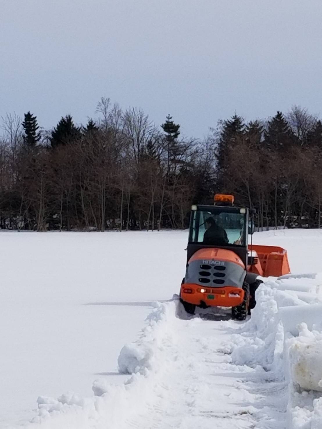 先ずは除雪から、、、現任教育に向けて！